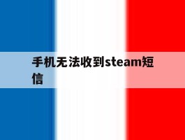 手机无法收到steam短信