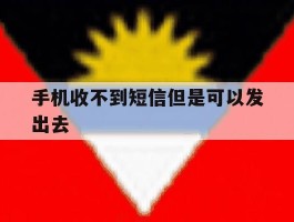 手机收不到短信但是可以发出去