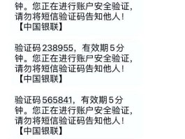 短信收到许多验证码怎么办
