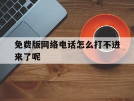 免费版网络电话怎么打不进来了呢