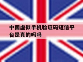 中国虚拟手机验证码短信平台是真的吗吗