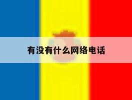 有没有什么网络电话