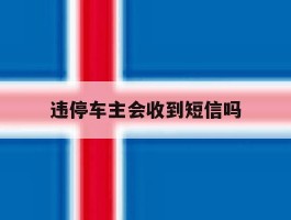 违停车主会收到短信吗