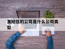 发短信的公司是什么公司类型