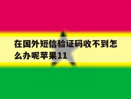 关于在国外短信验证码收不到怎么办呢苹果11的信息